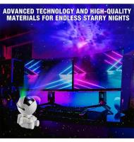 Proyector De Luz Nocturna Astronáutico Con Cielo Estrellado Proyección De Estrellas Y Nébula Para Decoración De Habitación Luz Ambiente Espacial Con Ondas De Agua - details 5