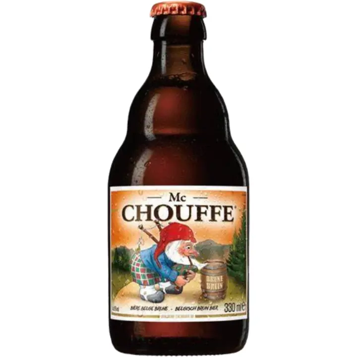 6 uds x Mac Chouffe 33 Cl cerveza Belga tostada de las Ardenas - 1