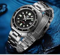 Reloj Mecánico De Pulsera ADDIESDIVE Con Cristal De Esmeralda Resistente Al Rasguño Para Hombre Diseño De Moda Acero Inoxidable Automático Resistente Al Agua Para Buceo - details 4