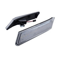 Lámparas De Indicador Lateral LED Blanco Con Lente Clara Para Porsche 911 997 2005-2012 Y Boxster Cayman 987 2005-2008 Repuesto Directo Impermeable 12V - details 1
