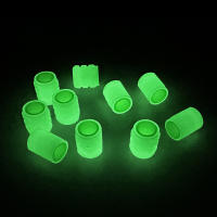 4-20PCS Luminosos Valvula De Neumático Para Coche Con Cubierta Fluorescente Noche Brillante Decorativa Para Motocicleta Bicicleta Rueda Tapa De Boquilla Antipolvo - details 5