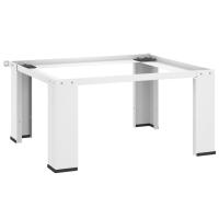 Pedestal Doble de la Lavadora y la Secadora Blanco Soporte Mueble Base Capacidad de carga 100 kg,  100 kg con estantes,  100 kg con cajón y mas - details 3