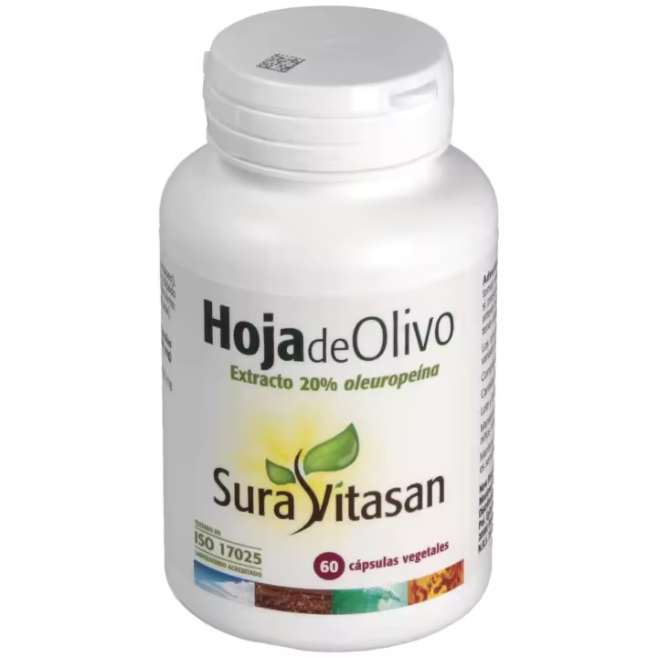 Sura Vitasan Hoja De Olivo 60 Cápsulas - 1