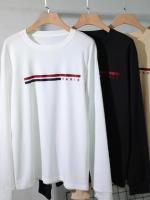 Camiseta De Algodón Puro 100% Para Hombre Estampado De PARIS Cuello Redondo Manga Larga Cómoda Y Casual Para El Verano - details 11