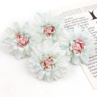 1/3/5Pcs Flores Artificiales De Seda Rosa Gran Tamaño Para Decoración De Hogar Bodas Accesorios De Coronas De Novia - details 12
