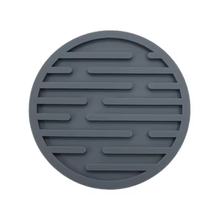 Alfombrillas De Silicona Ecológicas 10cm Redondas Resistentes Al Calor Para Taza De Té Tapete De Mesa Para Vaso De Café Y Bebidas Soporte Para Taza Decorativo - 1