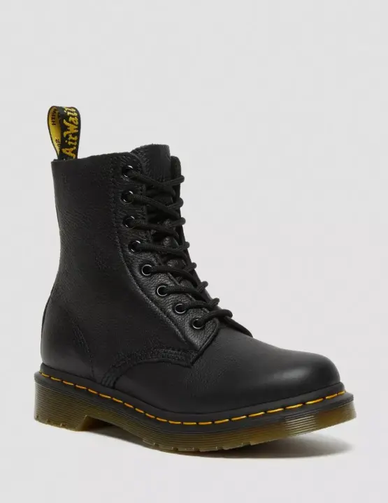 Dr. Martens Botas 1460 Pascal Piel Virginia Negro - 1