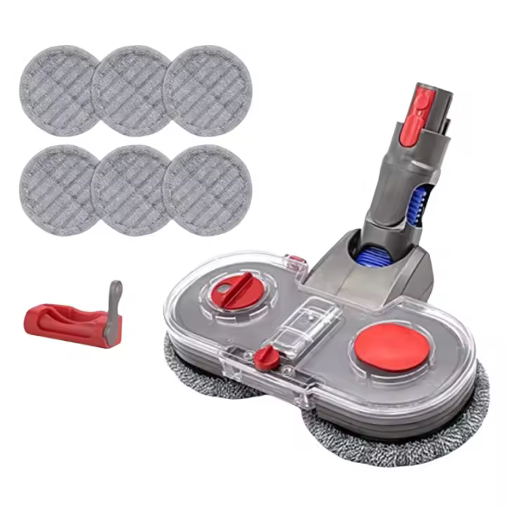 Cabeza De Mopa Para Aspiradora Dyson V7 V8 V10 V11 V15 Con Tanque De Agua Desmontable Y 6 Almohadillas De Mopa Reutilizables Accesorio Eléctrico - 1