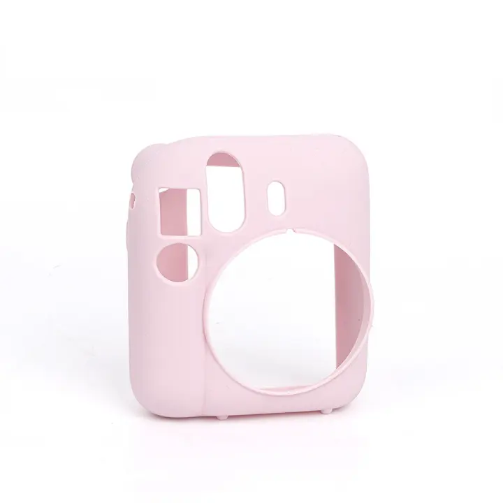 Funda De Silicona Para Cámara Fujifilm Instax Mini12 Estilo Suave Protector Duradera Y Antiviolpes Accesorio De Alta Calidad - 1