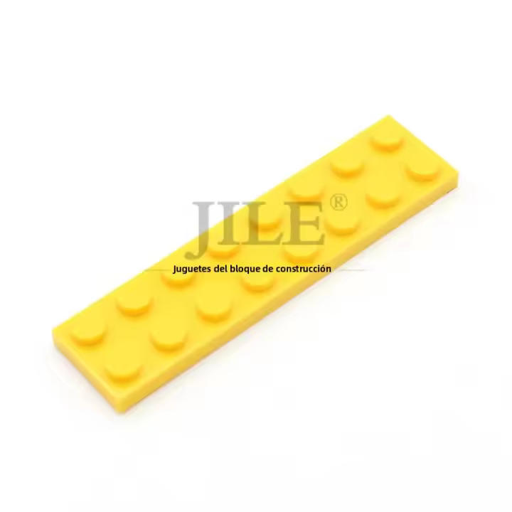 20pcs Moc Tiles Plate 2x8 3034 Bloques De Construcción Creativos DIY Básicos Compatible Con Juguetes De Montaje Partes De Bloques - 1