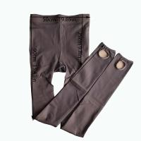 Leggings De Fleece Gruesa Para Mujer Pantimedias De Cintura Elástica Ajustada Pantalones De Medias Hosiery Solids - details 1