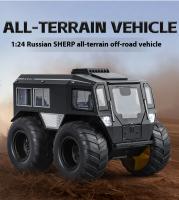Modelo De Coche Todoterreno De Metal Diecast 1:24 Sherp Ruso Con Sonido Y Luz Coleccionable Para Hobby O Regalo Para Mayores De 14 Años - details 5