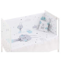 Pekebaby Edredón + Protector + Cojín Set 3 Piezas medida cuna estándar 60X120 cm Modelo Oh Baby - details 0