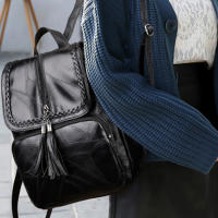 Mochila De Viaje Impermeable Para Mujer Mochila Escolar Clásica Multifuncional Con Manijas Suaves Y Cierre De Cremallera - details 8