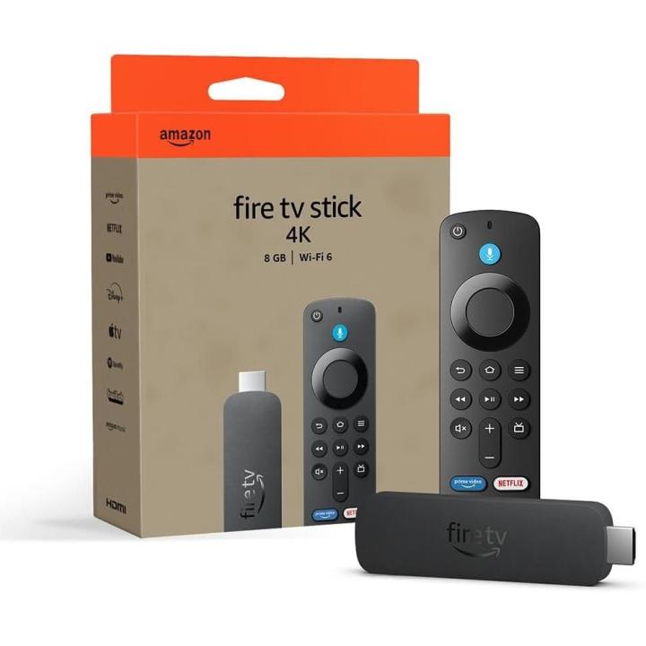 Fire Stick TV HD/4K/4K MAX, Amazon (Última Generación), con mando por voz Alexa, Dispositivo de streaming HD compatible con Wi-Fi 6, Dolby Vision, Dolby Atmos y HDR10+