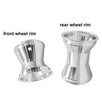 Rueda Trasera De 5 Pulgadas Para GO KART 11X7.10-5 Y Rueda Frontal De 10X4.50-5 Para KARTING ATV UTV Carreras De Golf Buggy Drift Trike Slick Rim De Aleación - details 0