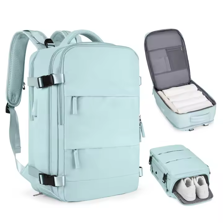 Mochara de Viaje ZP 40x20x25 para Ryanair - Maletas de Viaje Avion Cabin Bolsa de Cabina - Equipaje de Mano Cabina Avion-Mochara de Senderismo - 1