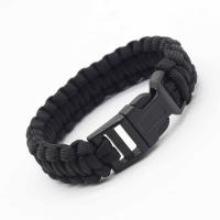 Brazalete De Sobrevivencia Para Camping Y Emergencias Al Aire Libre Con Cuerda Paracord De 7 Núcleos De 23cm Herramientas De Escape Y Paraguas - details 11