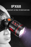 Linterna Frontal LED Super Brillante 10000000LM Alta Potencia Recargable Por USB Impermeable Para Camping Y Pesca - details 7