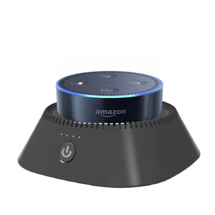 DAM. Powerbank de 10400mAh con soporte para Amazon Echo Dot (Gen 2) 14x6x14cm. - 1