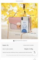 Bandolera Cadena Cruzado Crossbody Bag Cuero PU Bolsos Mano para Teléfono Móvil Bandolera Niña, Mujer Bolso de Hombre Pequeño Lindo Nuevo Modelo - details 1