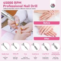 Cecodadi-Máquina Eléctrica Portátil Profesional Para Manicura Y Pedicura, Juego De Brocas Para Uñas, Herramientas Para Quitar Gel Acrílico Para Uñas, Máquina Pulidora De Uñas Eléctrica - details 4