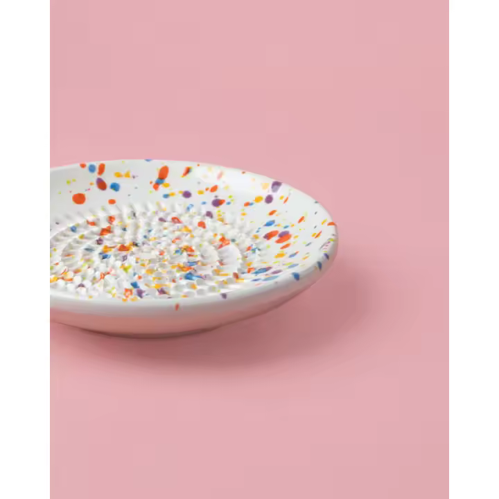 Alfar Tierra Cocida Plato Rallador Cerámica Fácil de Usar CARNAVAL - 1