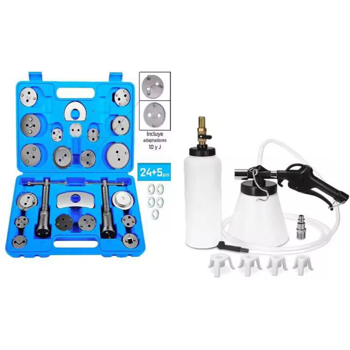 JOMAFA - KIT REPOSICIONADOR FRENOS + SANGRADOR FRENOS - JMK1004 - 1