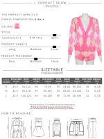 Conjunto De Suéter Y Mini Shorts Para Mujer Con Borlas Y Patrón De Cuadros Estilo Hipster Ajustado Y Transpirable Para Otoño - details 0