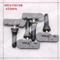 4X Sensor De Presión De Neumáticos TPMS 433MHz Para Dodge Challenger 2011-2014 Compatible Con 68241067AB 68406537AA - details 0