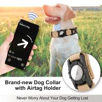 Correa Táctica Para Perros Con Portador Ajustable De Nylon Para AirTag Cierre Metálico Antipánico Accesorios Para Perros Seguros Y Duraderos - details 17