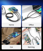 Cable De Carga Rápida 3 En 1 100W USB a Tipo-C Micro Compatible Con iPhone 14 13 12 11 Samsung S23 Xiaomi Huawei Cargador PD Para Móviles - details 9
