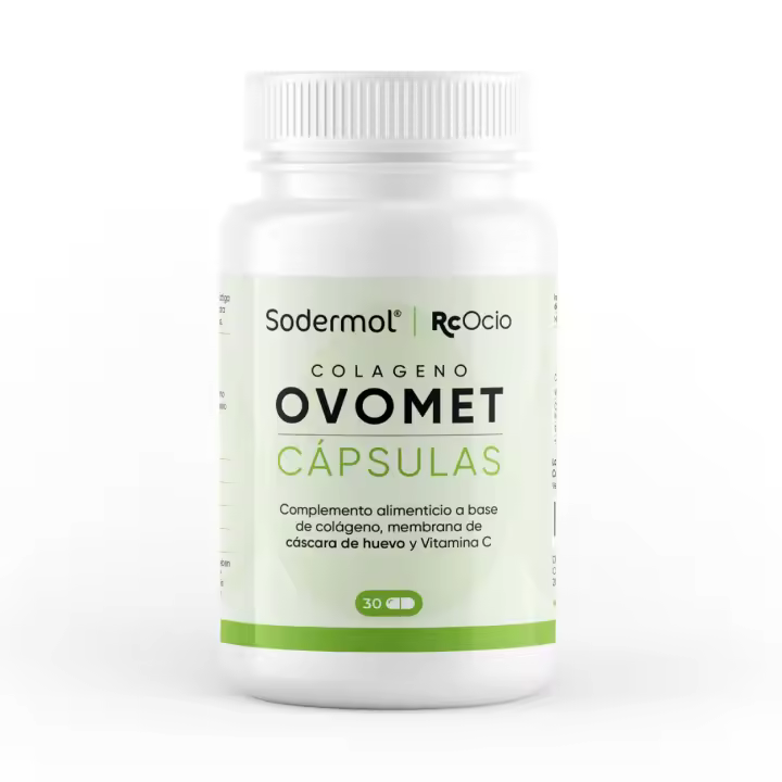 Rcocio Colágeno con Magnesio, Ácido Hialurónico, Vitamina C y Zinc OVOMET Cápsulas Alta Concentración para Cuidado de los Huesos y las Articulaciones - 1