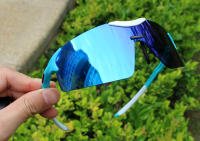 Gafas De Ciclismo TR90 Para Hombres MTB Mountain Road Gafas Deportivas De Sol Para Bicicleta Correr Pesca Lentes De Color Completo Material De Marco Acetato - details 17