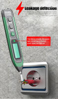Bolígrafo De Prueba Digital LAOA 12-250V Con Pantalla Para Electricistas Detecta Conducción Viva Y Desconectada Aislado Multifuncional - details 3