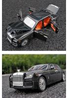 Modelo De Coche a Escala Rolls Royce Phantom 1:18 En Aleación De Metal Regalo Para Hombres Decoración Para El Hogar Juguete Para Niños - details 12