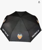 Valencia C.F  Paraguas Plegable, Negro, DIAMETRO 98 CM - details 0