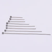 100pcs Broches De Cabeza De Bola De Acero Inoxidable Para Joyería DIY Tamaños 15 20 30 40 50mm Accesorios De Encuentros Brillantes - details 11