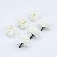 30Pcs Flores Artificiales De Seda Carnation Para Navidad Decoración De Hogar Boda Fiesta De Jardín Accesorios DIY Regalos Hot Sales - details 17