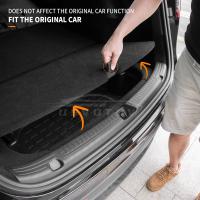 Cubierta De Protector De Puerta Trasera Para Tesla Model Y 2024-2021 En TPE De Goma Antideslizante Protector Anti- Suciedad Y Raspades - details 7