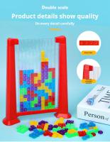 Juego De Rompecabezas Tetris Mutado Bloques De Construcción Inteligentes Tablero De Juego Educativo Para Niños Regalo De Día Del Niño - details 6