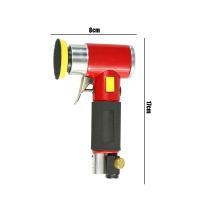 Mini lijadora excéntrica de aire, 1 pulgada, 2 pulgadas, 3 pulgadas, Pulidora neumática de alta velocidad, 15000RPM, Lijadora neumática orbital aleatoria, 4CFM, Entrada de aire 1/4" - details 0