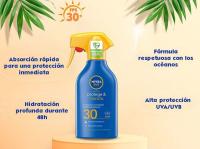Nivea Sun Spray Protección Solar Protege & Hidrata Protección FP30+ Resistente al agua - details 1