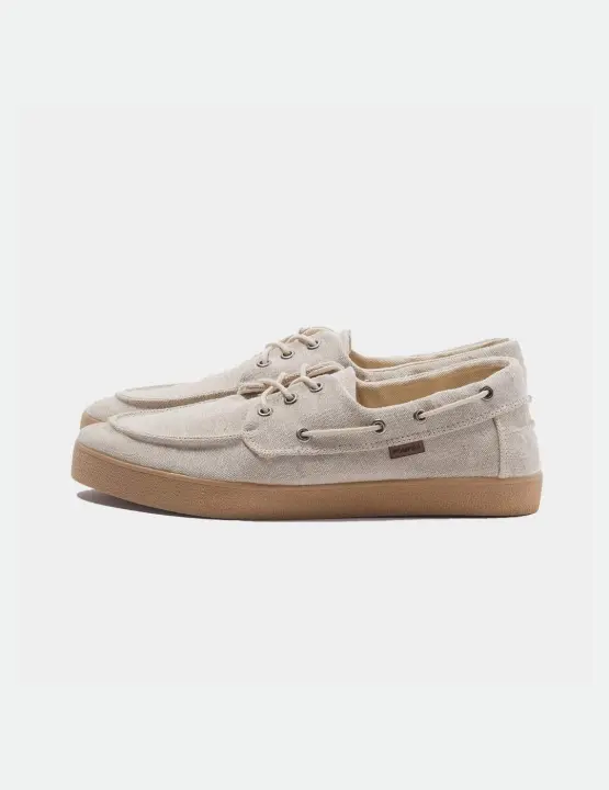 Pompeii Brand Zapatillas Petra Sand Taupe - Náutico Favorito - Modelo Más Vendido - 1