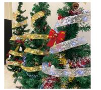 Luces De Encaje LED Para Decoración De Navidad 10m Arco De Cinta Luminosa Adornos Para Árbol De Navidad Y Hogar Decoraciones De Año Nuevo 2025 - details 1