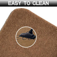 Alfombra Pequeña Para Habitación Y Exterior Diseño Navideño Color Marrón Decorativa Matriz De Bem-vindo Tapete De Acrílico 100% Para Sala De Estar - details 4
