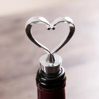 Taponadores De Vino Elegantes En Forma De Corazón De Metal Para Cerveza Y Vino Accesorios De Barra 1/3/5 Piezas Herramientas De Barra - details 2