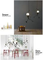Lámpara Colgante De Hierro Vintage Con Diseño De Hombre Pequeño Arte Moderno LED Para Decoración De Sala De Estar Y Dormitorio Infantil E27 Pendente Negro - details 5