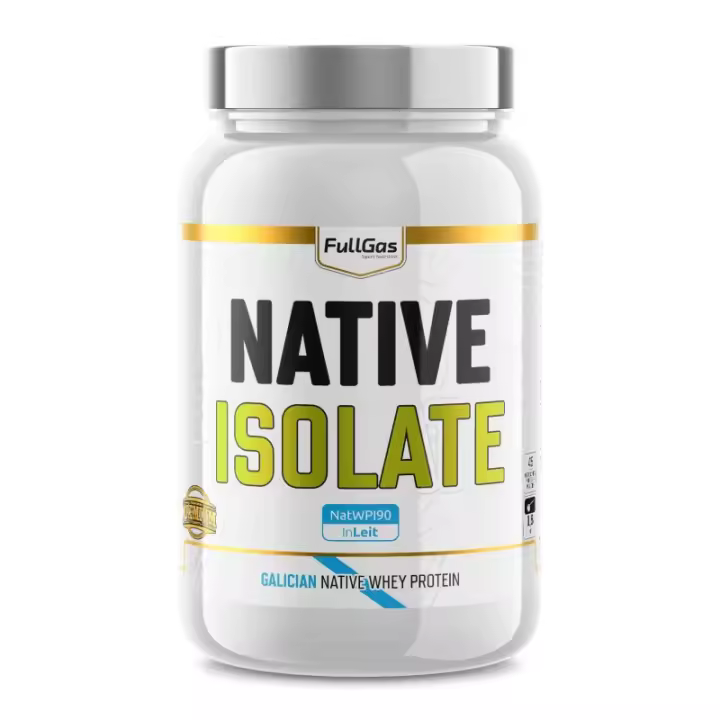 FULLGAS - Native ISOLATE Evolution - El mejor origen para la mejor proteína. * proteína nativa proveniente de leche de vacas gallegas.* 1.8kg - 1