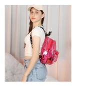 Mochila Transparente Duradera Para Mujer TINYAT Impermeable Pequeña Capacidad Color Sólido Para Viajes Música Conciertos - details 12